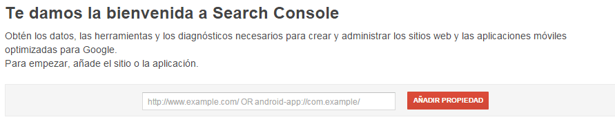 introduccion search console