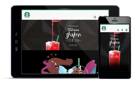 Starbucks - Diseño web responsive