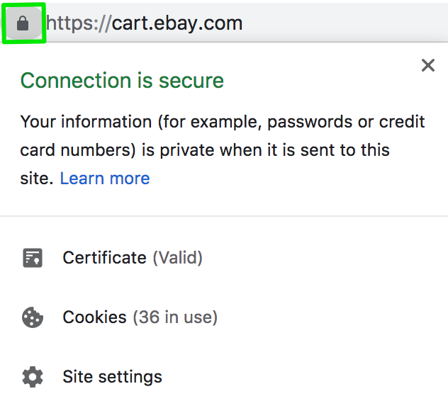 Connection is secure message google chrome for mixed content SSL