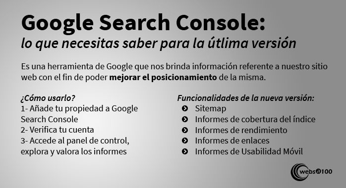 Google Search Console última versión