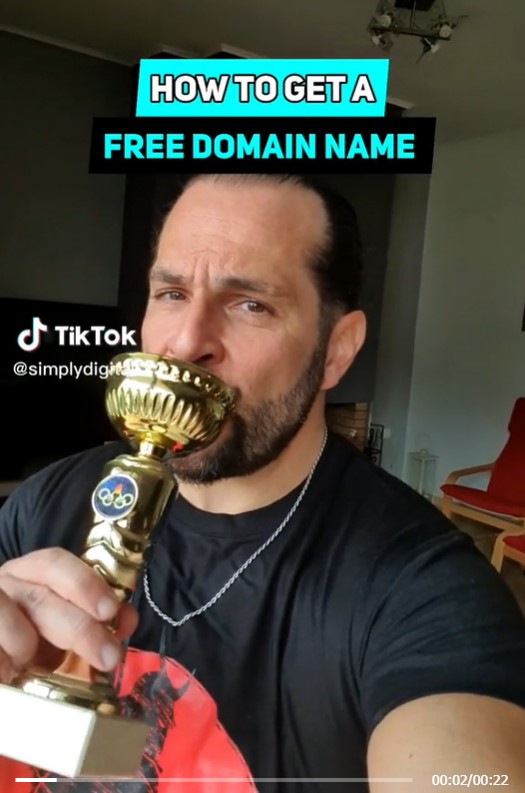 how to get a free domain