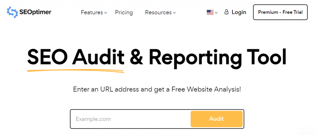 seo audit and reporting tool
